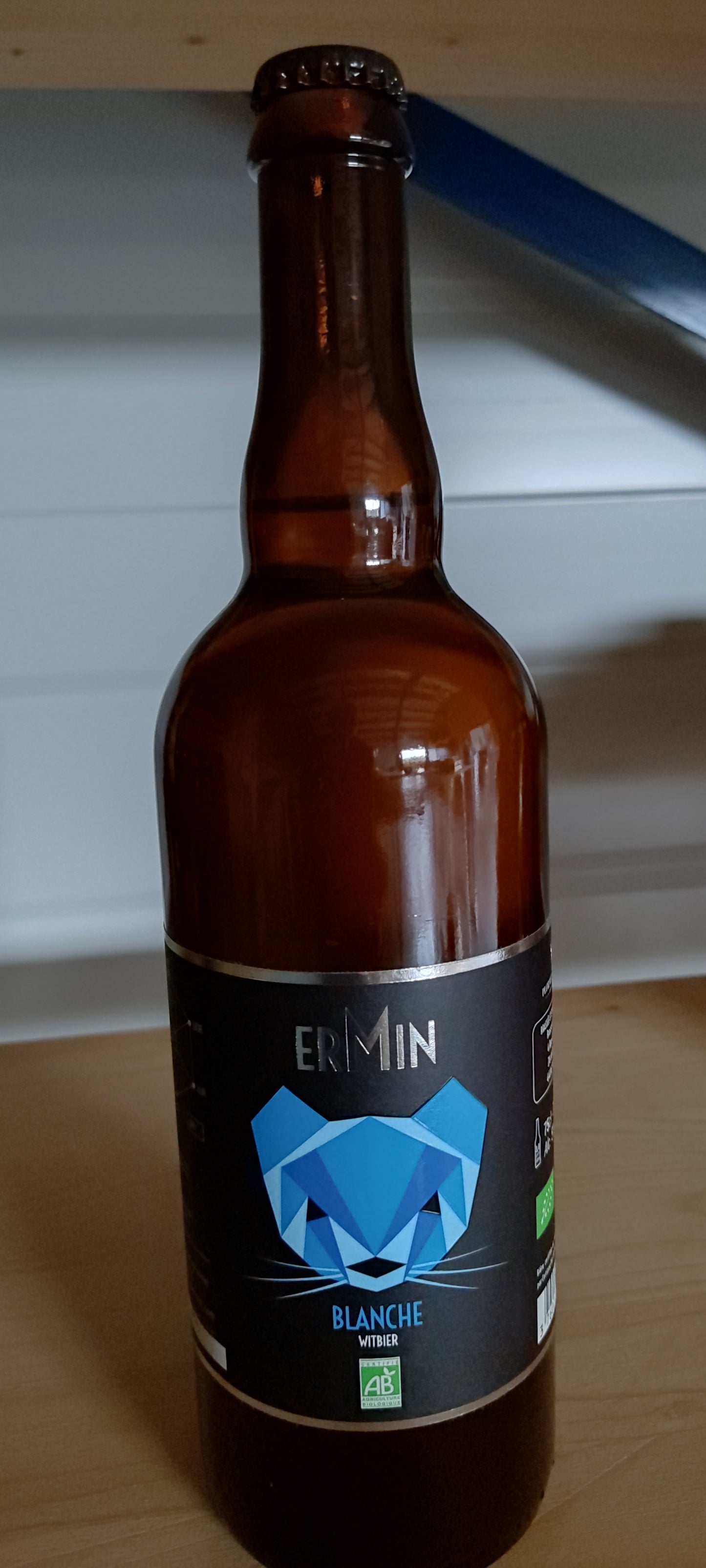 Cde - Bière artisanale blanche bio Ermin - 33 cl
