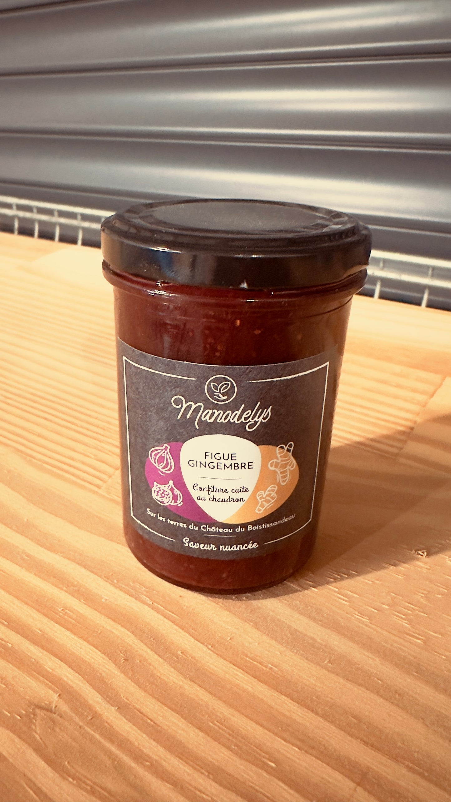 Confiture figue gingembre