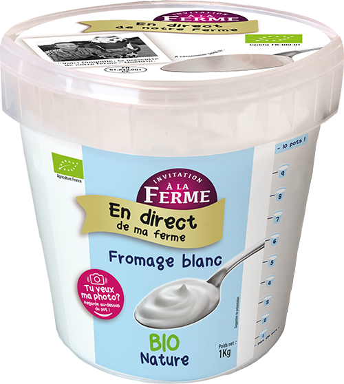 Fromage blanc 1kg - La Ferme du Terrier