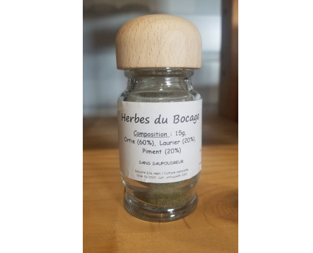 Les Herbes du Bocage (Ortie - Laurier - Piment) 15 g