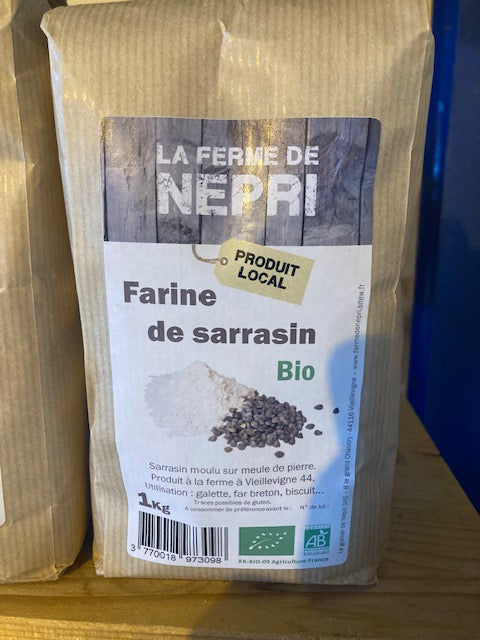 Farine de sarrasin bio - Sachet de 1 kg