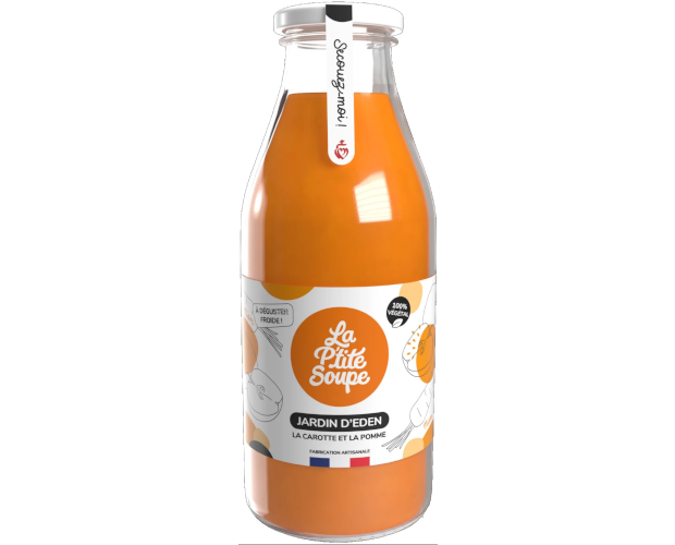 Soupe de carotte et de pomme - Jardin d'Eden - 50 cl