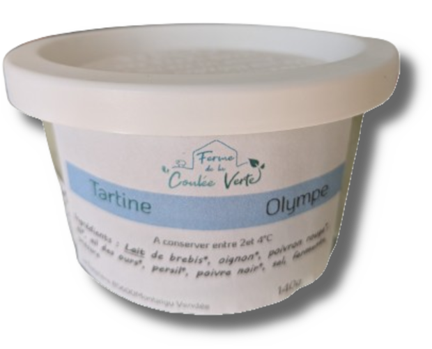 Tartinable - Fromage frais bio de brebis Olympe - 140 g - semaine impaire