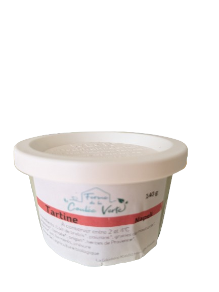 TARTINABLE FROMAGE FRAIS BREBIS NAPOLI 140g - semaine impaire