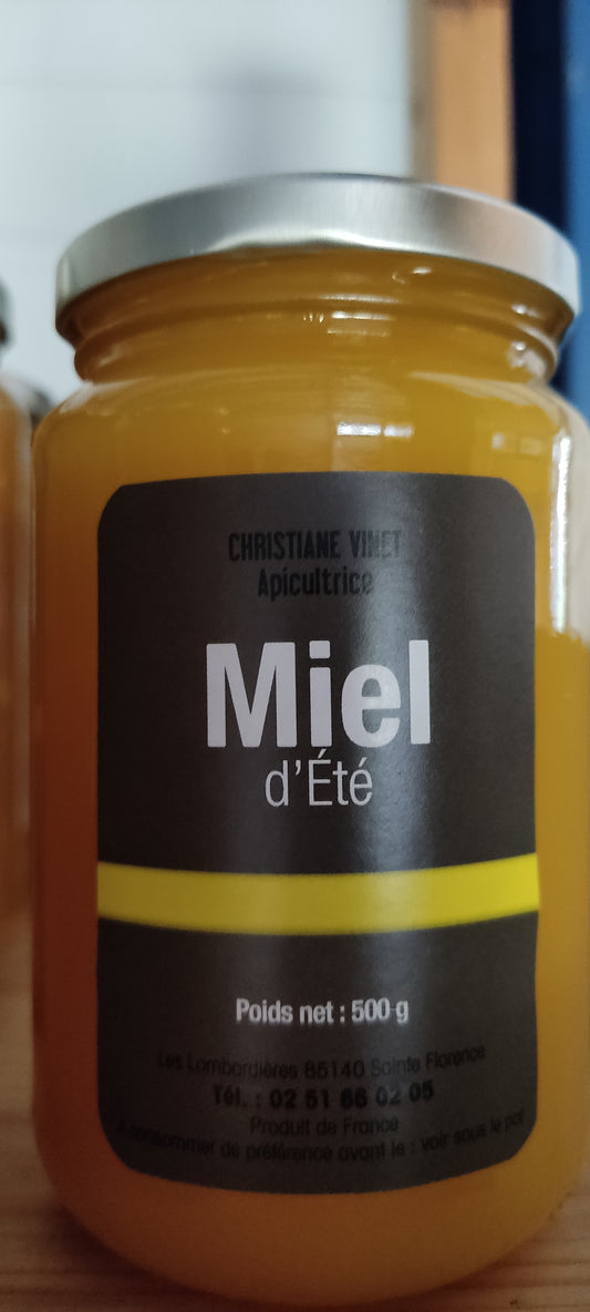 Miel d'été Le Pot de l'Ours - Pot de 500 g