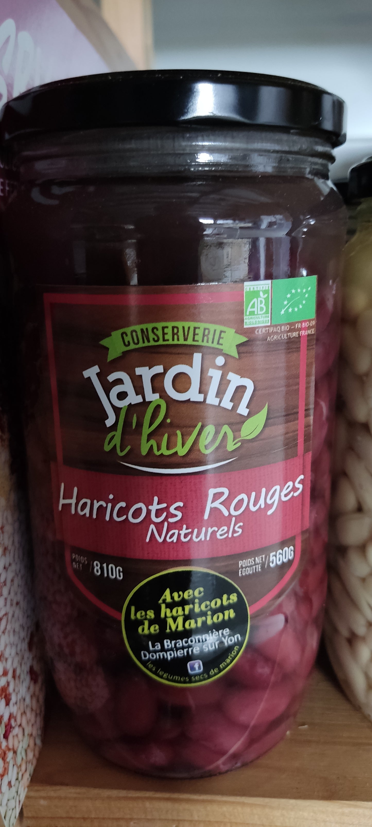 Haricots rouges 810g