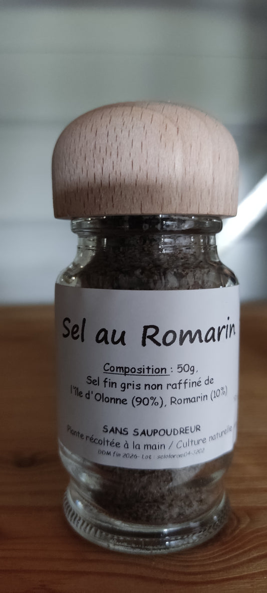 Sel aux plantes (Romarin) 50g