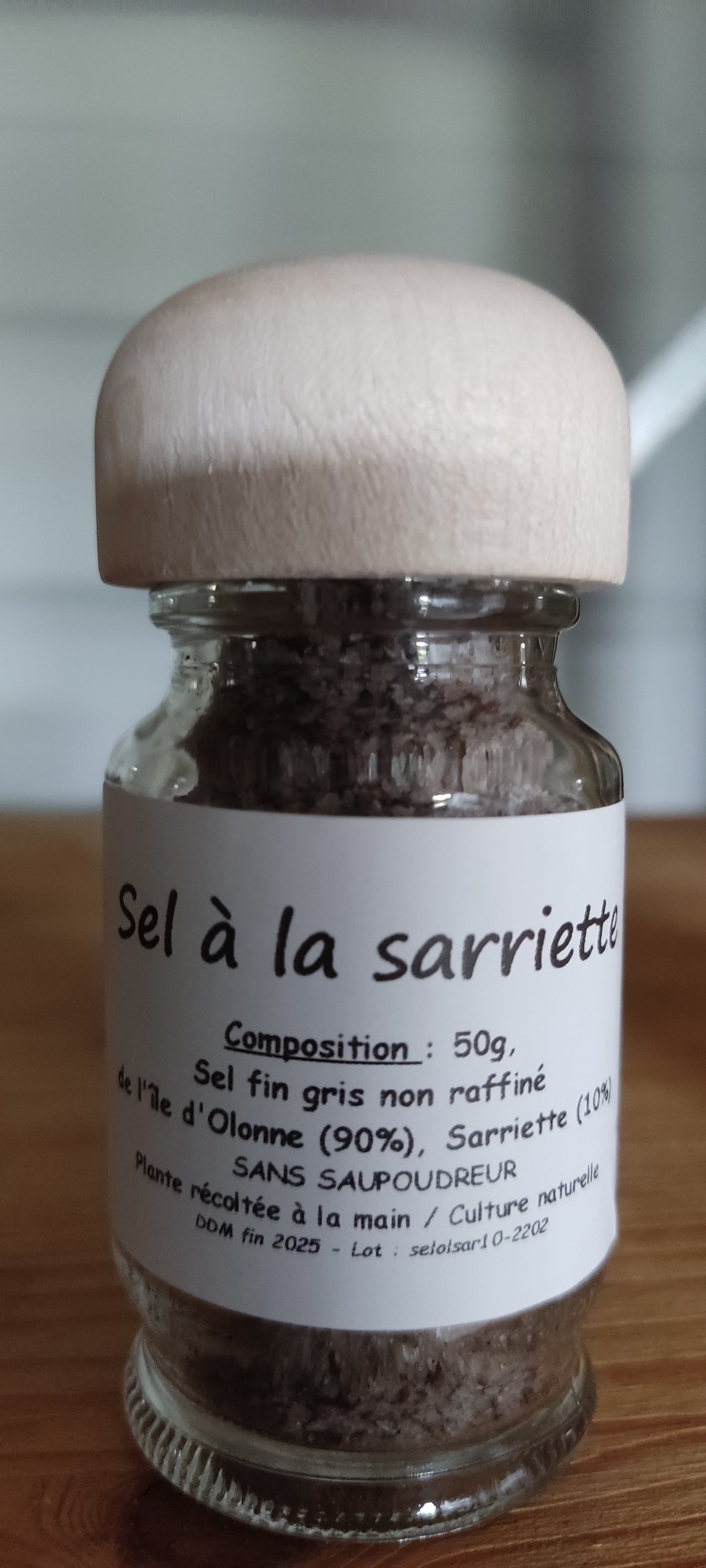 Sel aux plantes (Sarriette) 50g