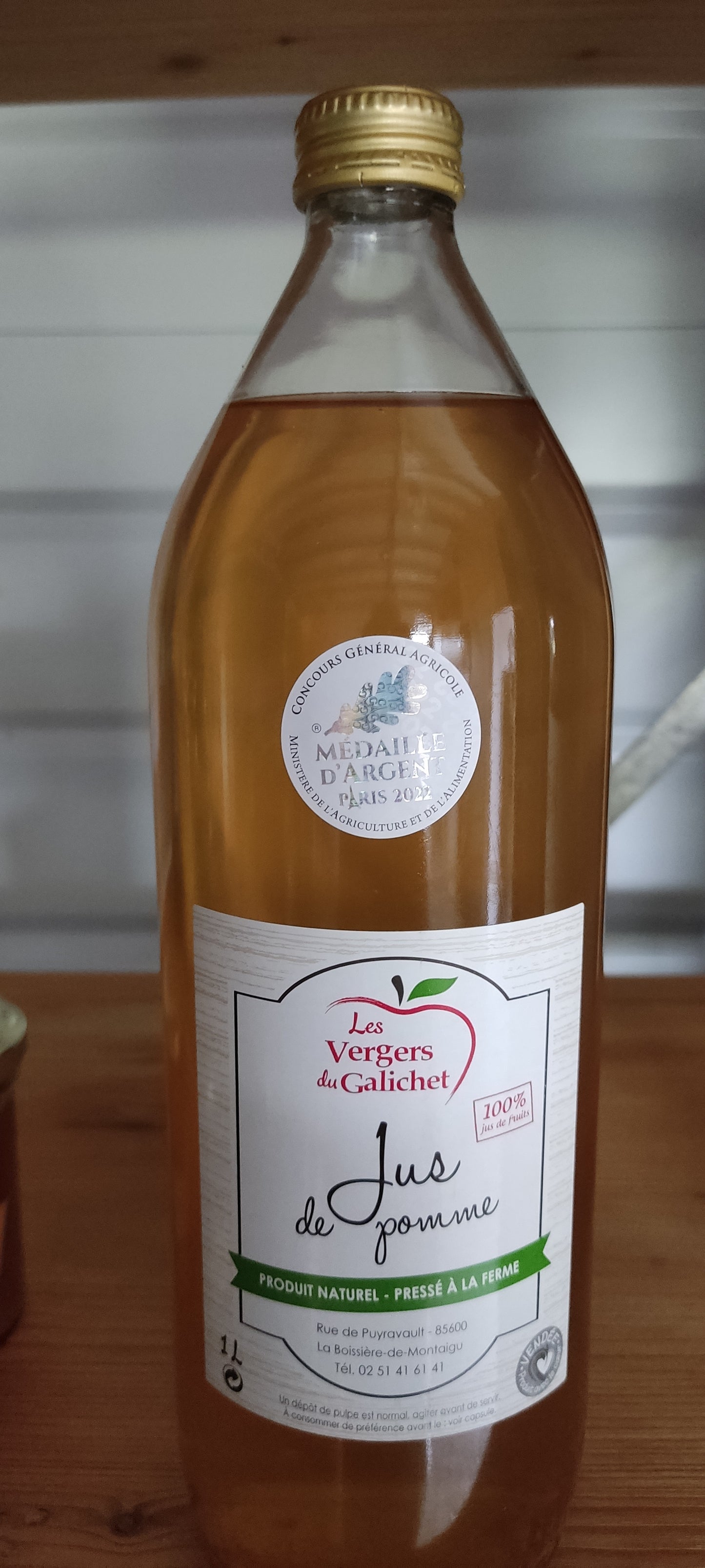 Jus de fuits Les Vergers du Galichet - 1 litre (sauf pétillant)