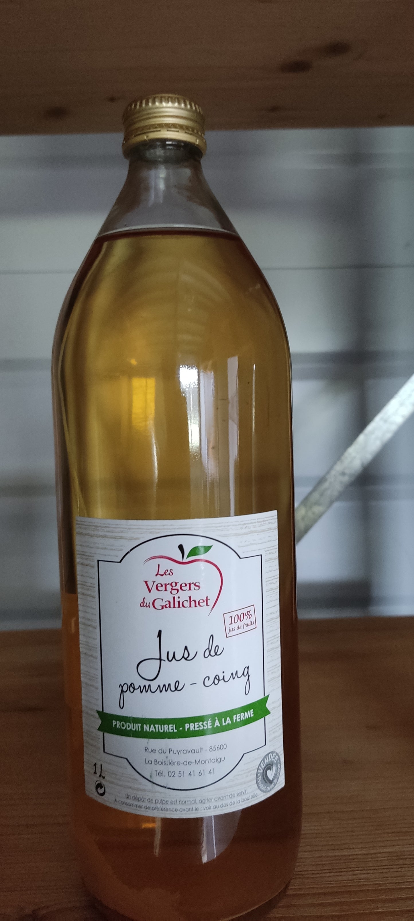 Jus de fuits Les Vergers du Galichet - 1 litre (sauf pétillant)