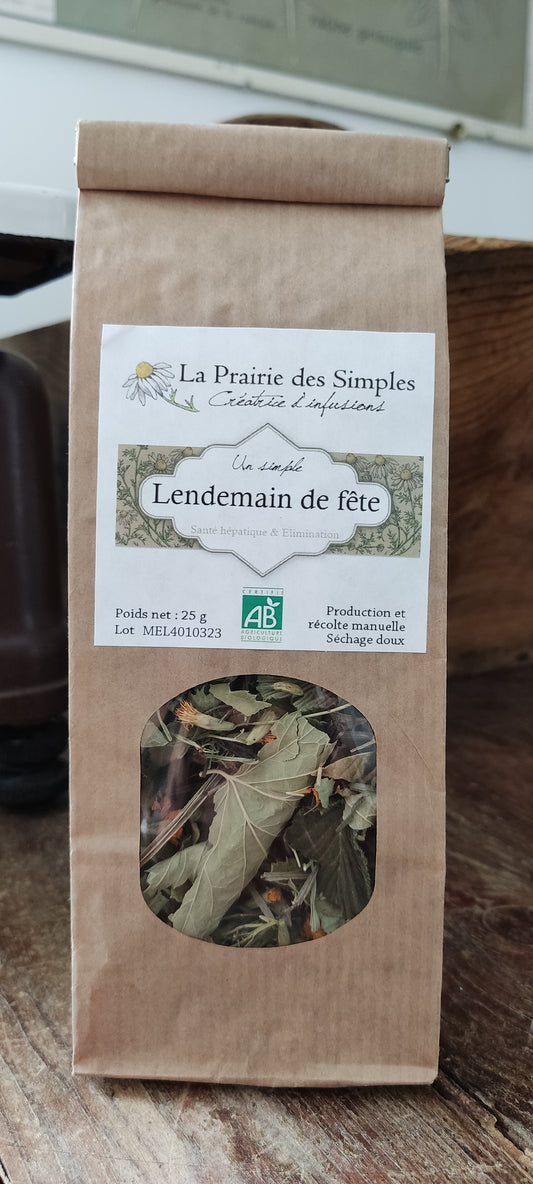 INFUSIONS LENDEMAIN DE FÊTE