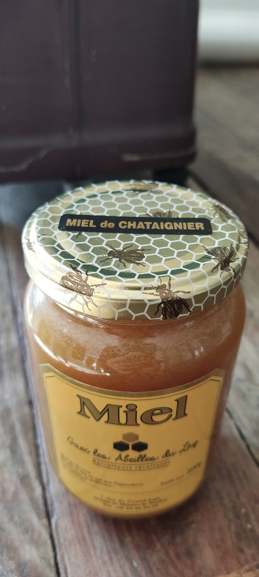 Miel de Châtaigner 500g Les abeilles du Lay