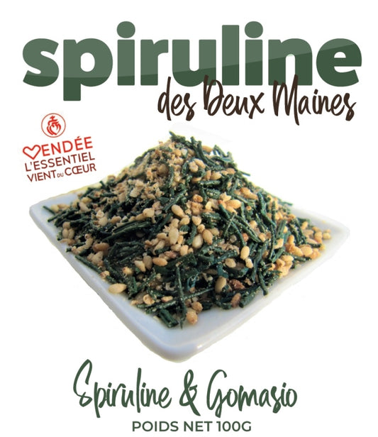 Spiruline & gomasio - Sachet de 100 g