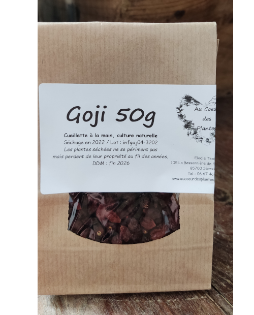 Infusion au baies de Goji - 50 g