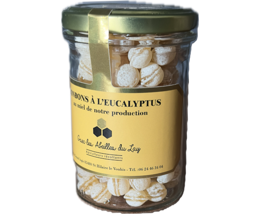 Bonbons au miel et à l'eucalyptus - 160 g