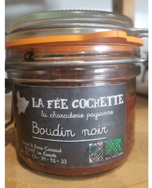 Boudin noir en bocal - La Fée Cochette