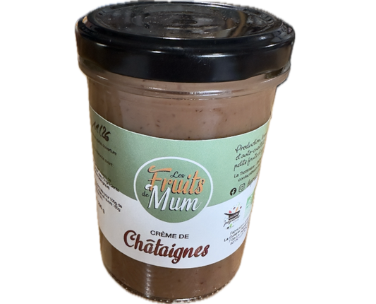 Crème de châtaignes bio en pot de 200 g - Les fruits de Mum'