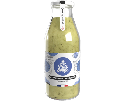 Gaspacho de concombre façon Tzatziki - 50 cl