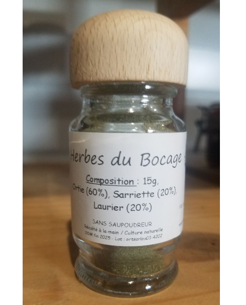 Les Herbes du Bocage (Ortie - Sarriette - Laurier) 15 g