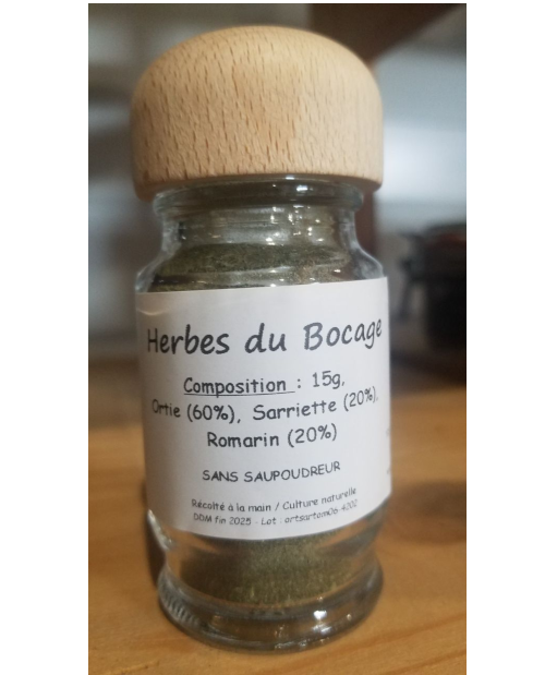 Les Herbes du Bocage (Ortie - Sarriette - Romarin) 15 g