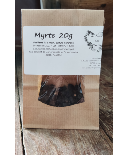 Infusion de baies de myrte - 20 g