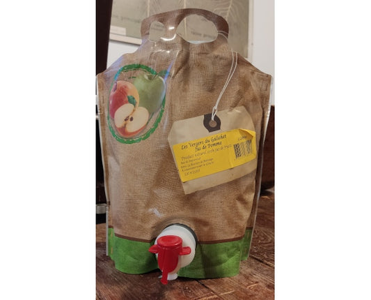 Jus de Pomme Les Vergers du Galichet - Bib de 3 litres