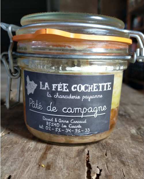 Pâté de campagne en bocal - La Fée Cochette