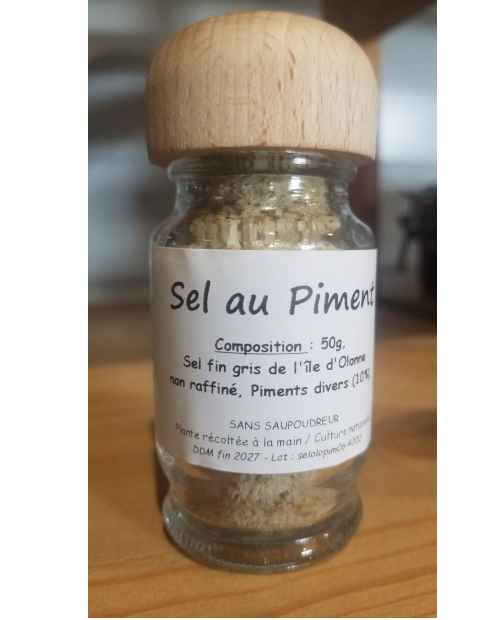 Sel aux plantes (Piment) 50 g