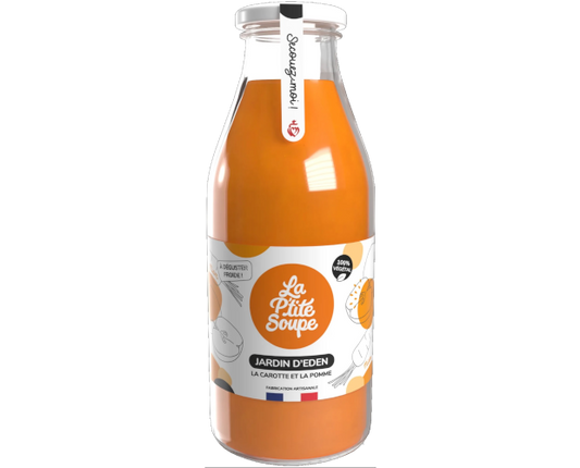 Soupe de carotte et de pomme - Jardin d'Eden - 50 cl