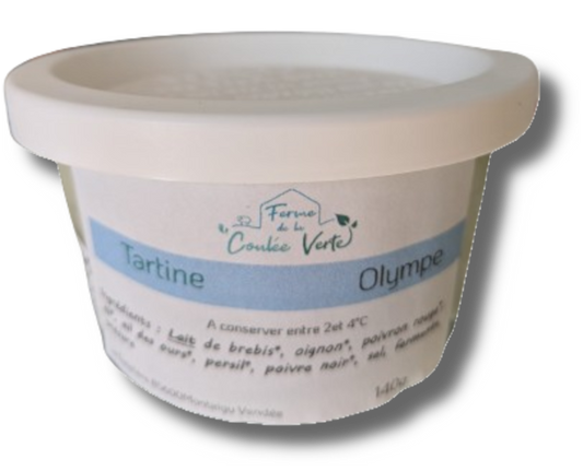 Tartinable - Fromage frais bio de brebis Olympe - 140 g - semaine impaire