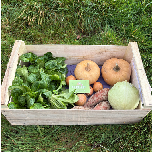 Panier de légumes bio 10,50€ bio à l'unité - L'Oiselière