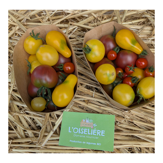 Tomates cerise bio 250g - L'Oiselière